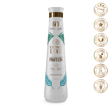 Vitta Gold - Coconut Liss Hair Straightening Protein 1L